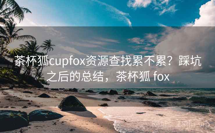 茶杯狐cupfox资源查找累不累？踩坑之后的总结，茶杯狐 fox  第1张