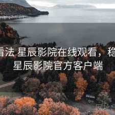个人看法 星辰影院在线观看，稳不稳，星辰影院官方客户端