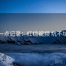 一点记录：红桃视频 坑不坑