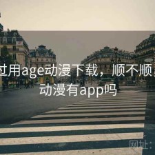 对比过用age动漫下载，顺不顺，age动漫有app吗