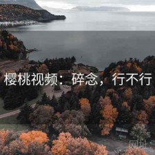 樱桃视频：碎念，行不行