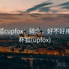 茶杯狐cupfox：碎念，好不好用，茶杯狐(upfox)