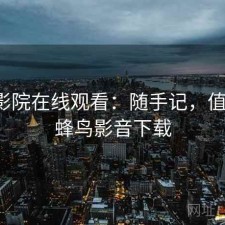 蜂鸟影院在线观看：随手记，值不值，蜂鸟影音下载