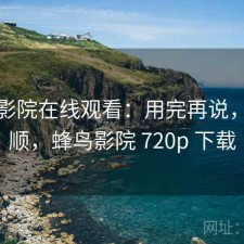 蜂鸟影院在线观看：用完再说，顺不顺，蜂鸟影院 720p 下载