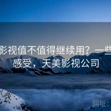 天美影视值不值得继续用？一些真实感受，天美影视公司