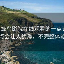 关于蜂鸟影院在线观看的一点记录：哪些点会让人犹豫，不完整体验总结